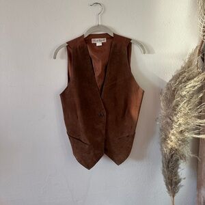 Vintage Cowgirl suede vest